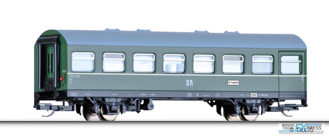 Tillig 13231 Reisezugwagen 2. Klasse Bgtr mit Traglastenabteil der DR, Ep. III