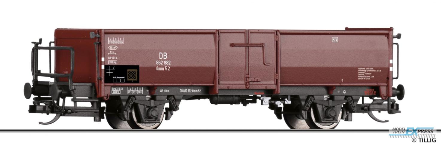 Tillig 14034 Offener Güterwagen Omm 52 der DB, Ep. III