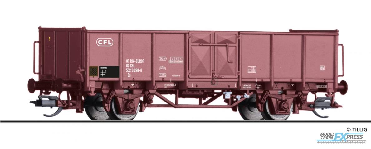 Tillig 14083 Offener Güterwagen Es der CFL, Ep. IV