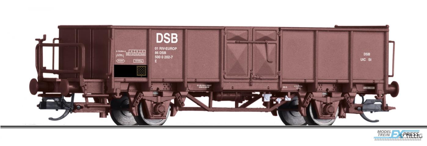 Tillig 14097 Offener Güterwagen E der DSB, Ep. IV