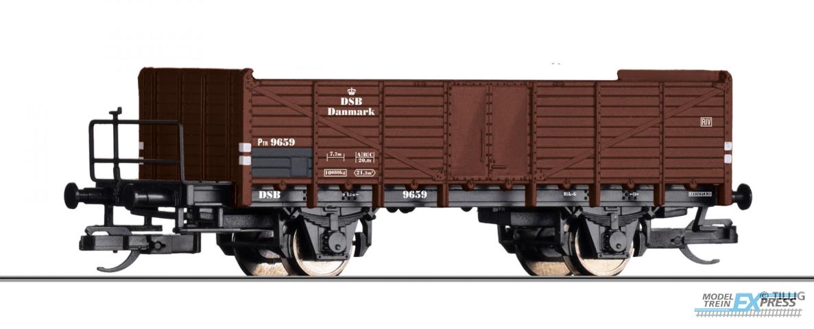 Tillig 14294 Offener Güterwagen PTR der DSB, Ep. III