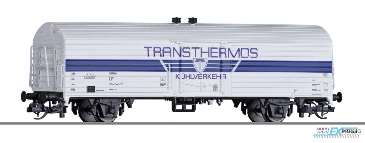Tillig 14698 Kühlwagen Ibblps 410 "Transthermos Kühlverkehr", eingestellt bei der DB, Ep. IV