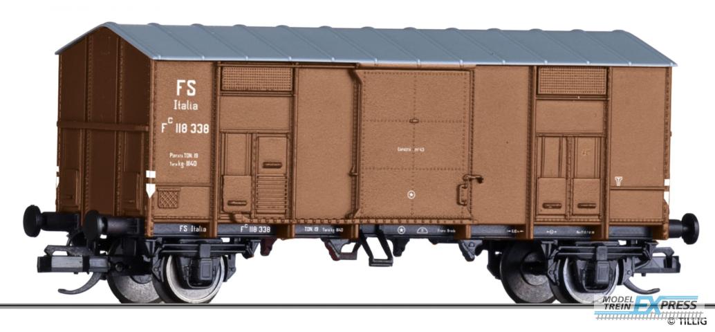 Tillig 14890 Gedeckter Güterwagen Fc der FS, Ep. II