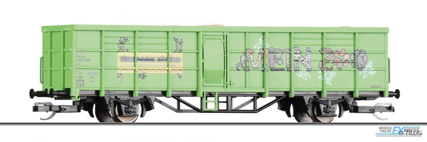Tillig 14901 START-Offener Güterwagen Fbs "Mein Zoo", beladen mit Heuballen, Ep. VI