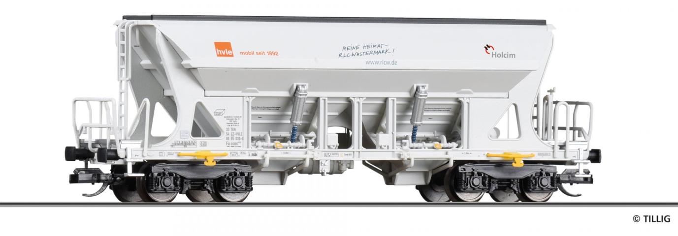 Tillig 15336 Selbstentladewagen Faccns der HVLE / Holcim, Ep. VI