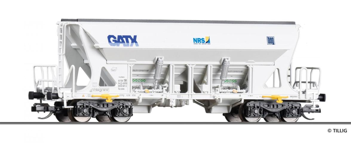 Tillig 15337 Selbstentladewagen Faccns der GATX / NRS / Basalt AG, Ep. VI