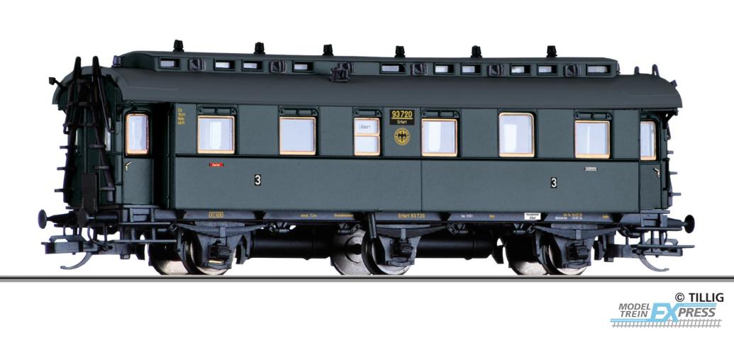 Tillig 16045 Reisezugwagen 3. Klasse der DRG, Ep. II