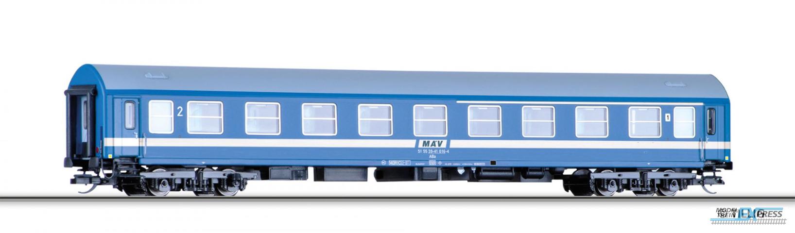 Tillig 16406 Reisezugwagen 1./2. Klasse ABa, Typ Y/B 70, der MAV, Ep. IV