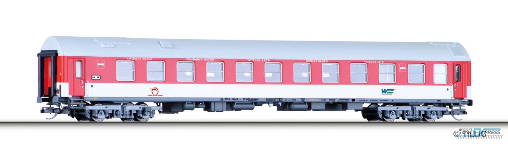Tillig 16739 Schlafwagen 1./2. Klasse, Typ Y, der ZSSK, Ep. VI