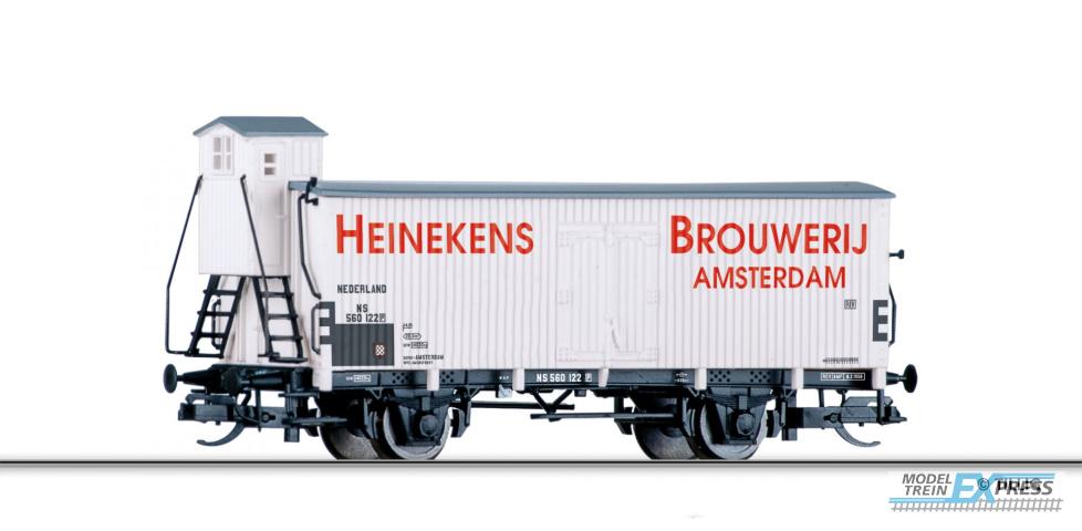 Tillig 17395 Kühlwagen "Heinekens Brouwerij Amsterdam", eingestellt bei der NS, Ep. III