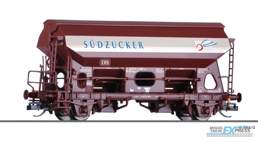 Tillig 17563 Schwenkdachwagen Tds 930 "Südzucker" der DB, Ep. IV