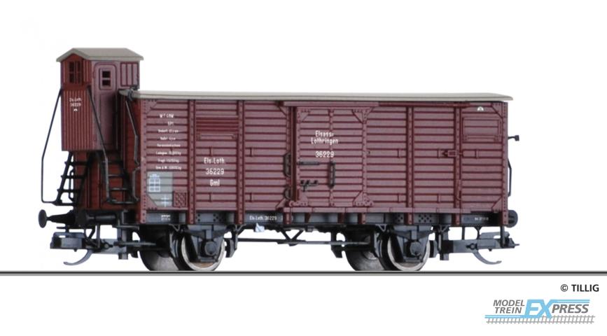 Tillig 17921 Gedeckter Güterwagen Gml der Eisenbahnen in Elsass-Lothringen, Ep. I