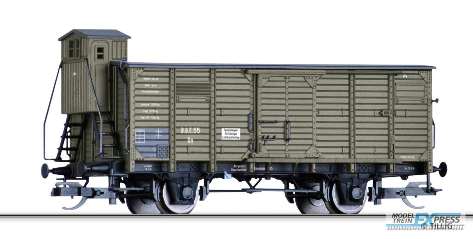 Tillig 17931 Gedeckter Güterwagen Gn der Bergedorf-Geesthachter Eisenbahn , Ep. I