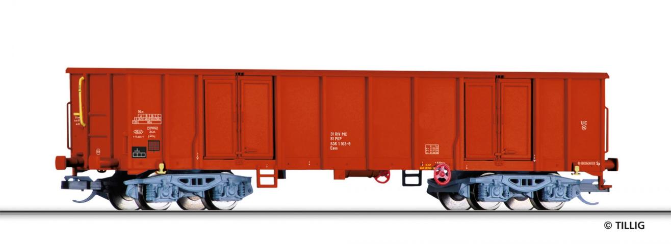 Tillig 18231 Offener Güterwagen Eaos der PKP, Ep. VI