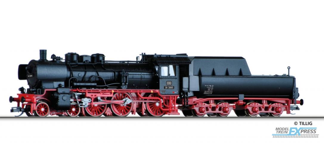 Tillig 2027 Steam locomotive class 38.10 of the DB, Ep. III