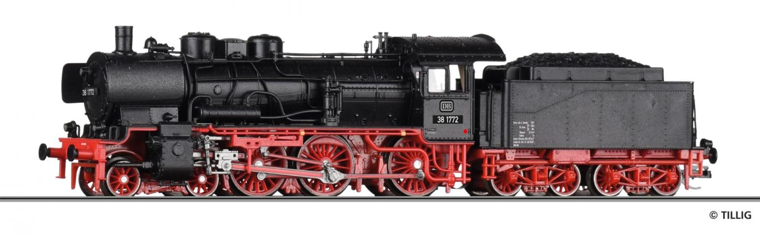 Tillig 2036 Dampflokomotive BR 38.10 der DB, Ep. III