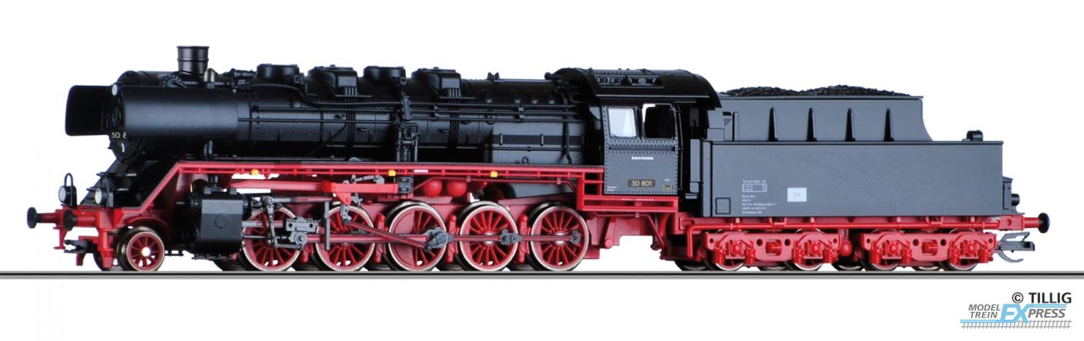 Tillig 2098 Dampflokomotive BR 50.0 der DR, Ep. III