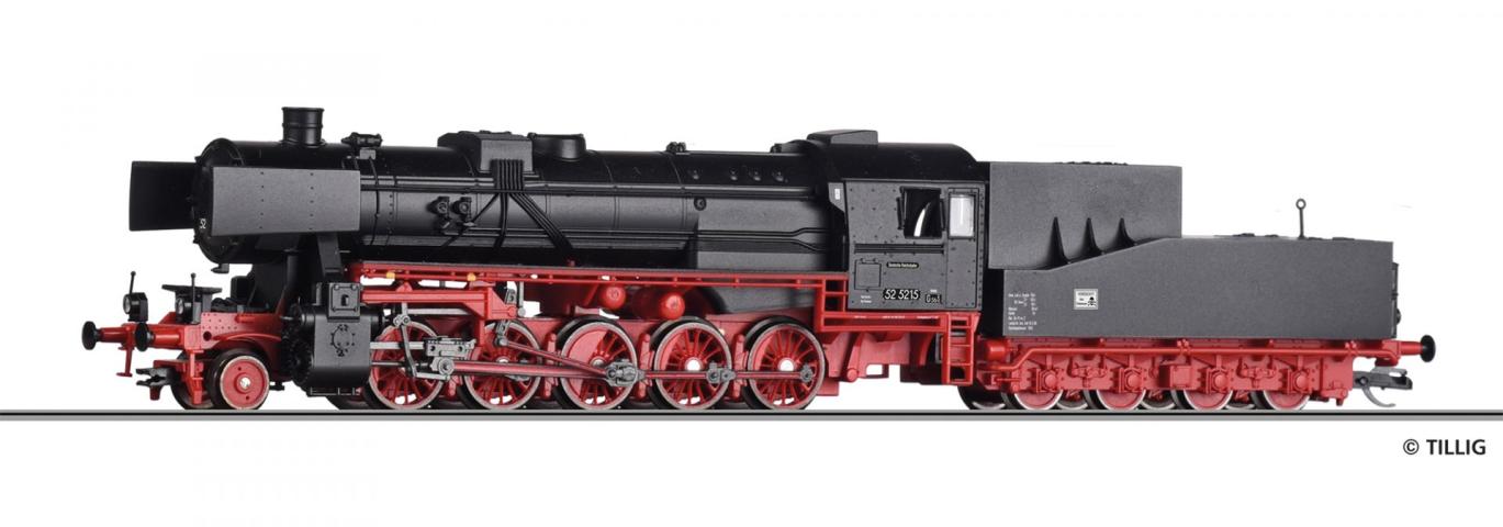 Tillig 2263 Dampflokomotive BR 52 der DR, Ep. III