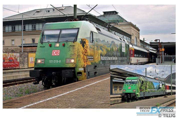 Tillig 2321 Elektrolokomotive "Fahrziel Natur" der DB AG