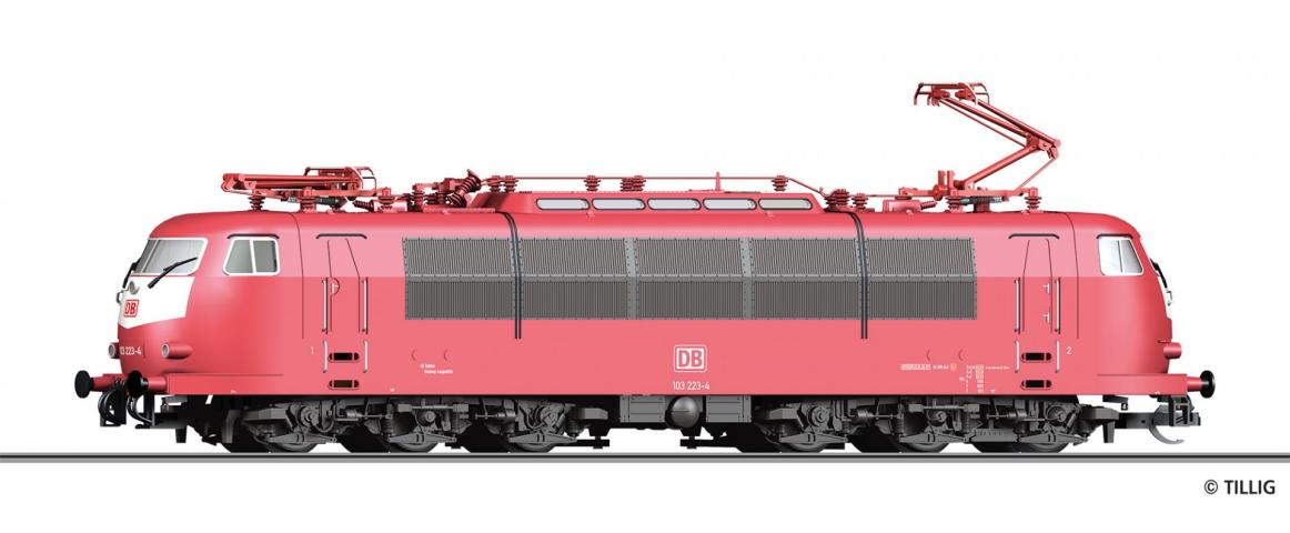 Tillig 2446 Elektrolokomotive BR 103 der DB AG, Ep. V "ÜBERARBEITUNG"