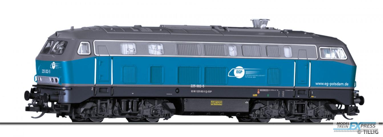 Tillig 2724 Diesellokomotive 225 002-5 der Eisenbahngesellschaft Potsdam mbH, Ep. VI