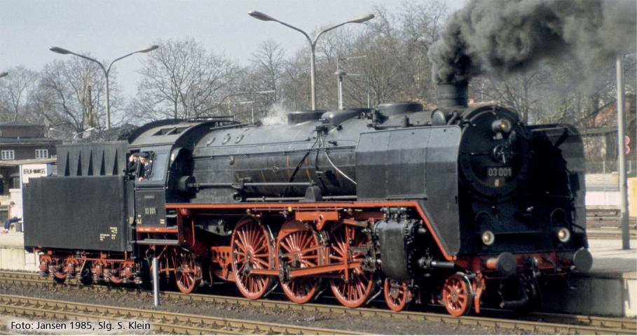 Tillig 4150 Dampflokomotive BR 03.0 der DR, Ep. III -FORMNEUHEIT-