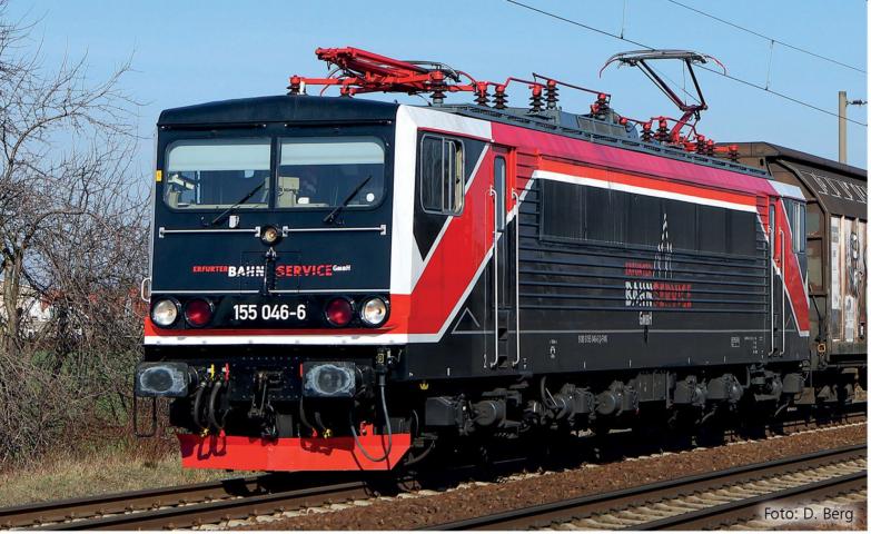 Tillig 4328 Elektrolokomotive BR 155 der Erfurter Bahnservice GmbH, Ep. VI