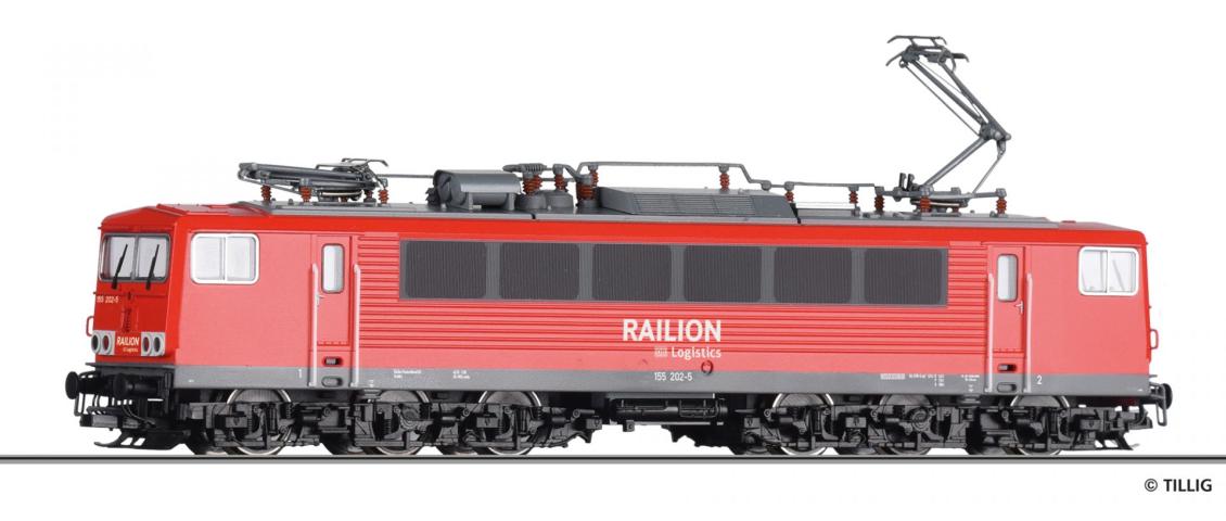 Tillig 4335 Elektrolokomotive BR 155 "Railion" der DB AG, Ep. V