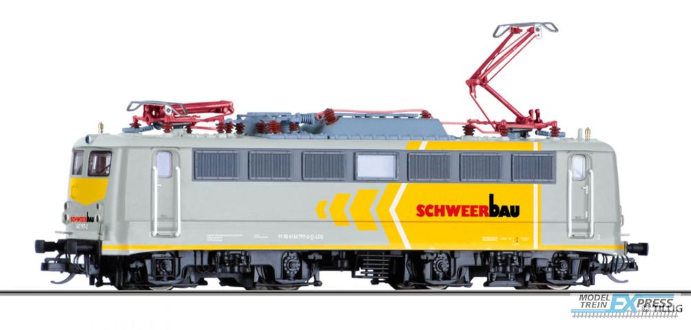 Tillig 4395 Elektrolokomotive 140 797-2 der LDS GmbH, vermietet an die Schweerbau GmbH & Co. KG, Ep. VI