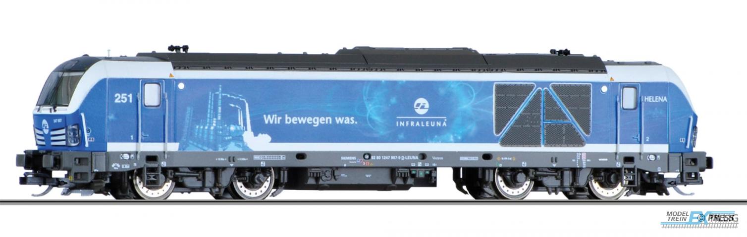 Tillig 4850 Diesellokomotive 247 907 der Infra Leuna GmbH, Ep. VI