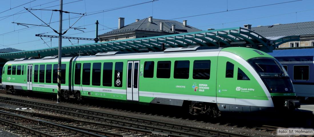 Tillig 4890 Dieseltriebwagen BR 642 der ?esky dráhy, Ep. VI "ÜBERARBEITUNG"