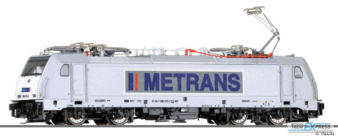 Tillig 4926 Elektrolokomotive Reihe 386 der METRANS Rail s.r.o. (CZ), Ep. VI
