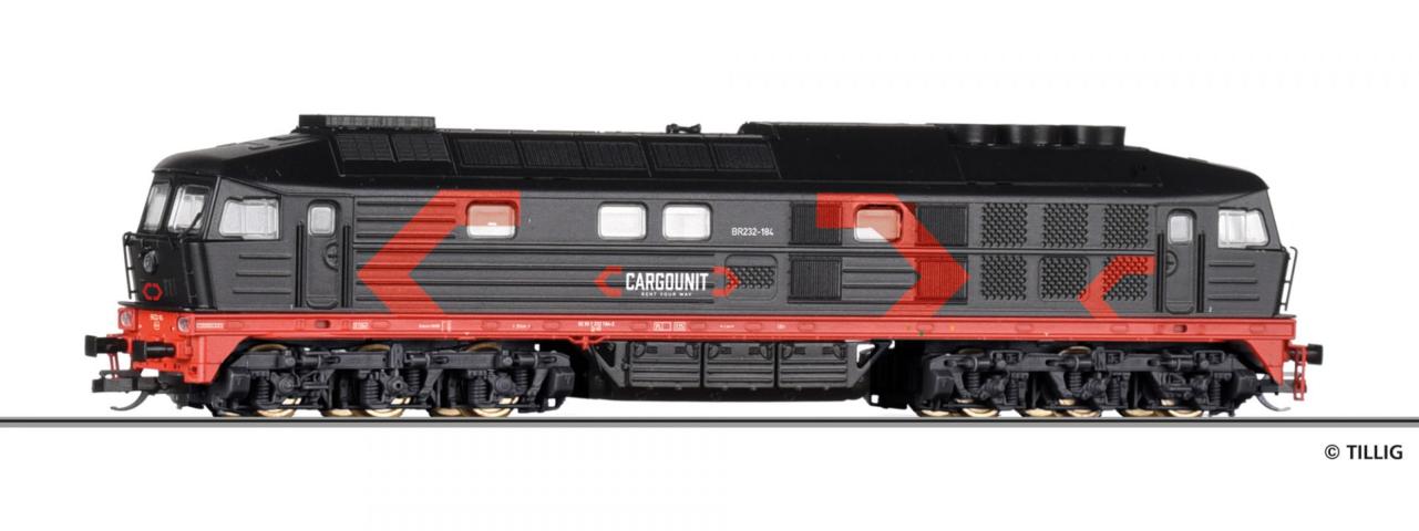 Tillig 5776 Diesellokomotive 232 184 der Industrial Division Sp. z.o.o. (PL), Ep. VI -FORMVARIANTE-