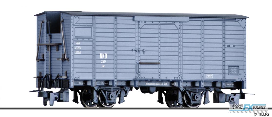 Tillig 5947 Gedeckter Güterwagen Gw der NKB