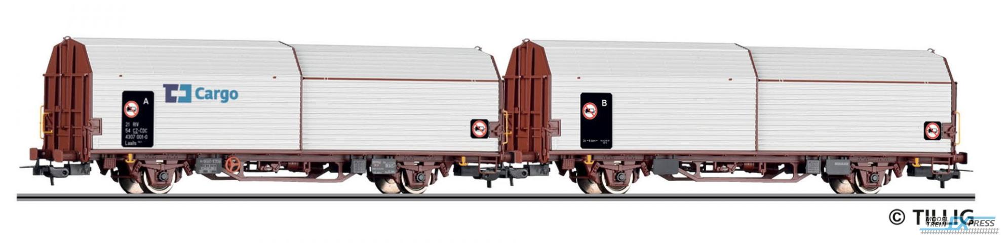 Tillig 70078 Haubenwagen-Einheit Laails 142.1 der ?D Cargo, Ep. VI -FORMNEUHEIT-