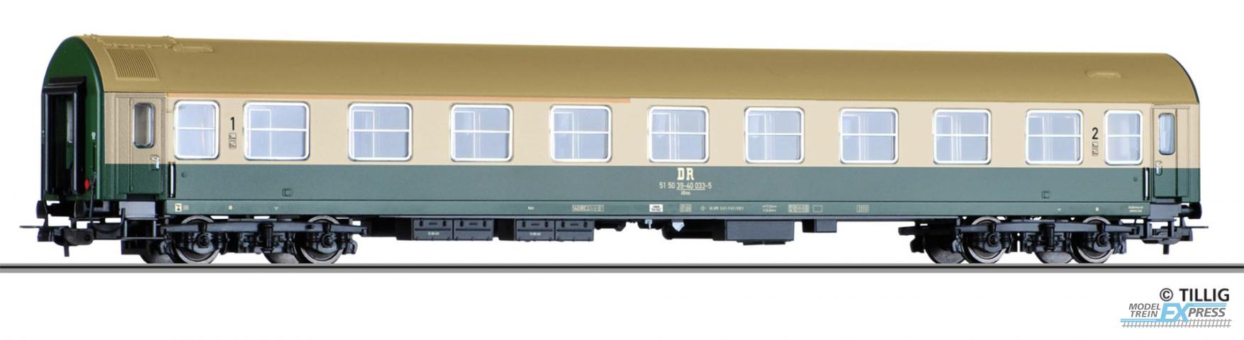 Tillig 74935 Reisezugwagen 1./2. Klasse ABm, Typ Y, der DR, Ep. IV
