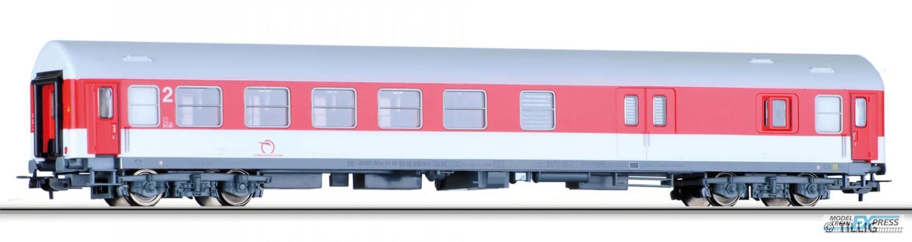 Tillig 74985 Reisezugwagen 2. Klasse mit Gepäckabteil, Typ Y/B 70, der ZSSK, Ep. VI