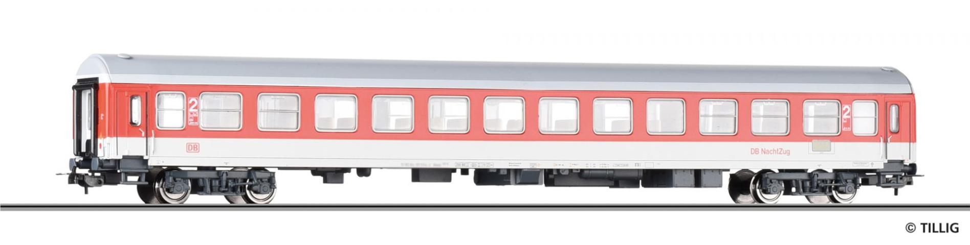Tillig 75018 Reisezugwagen 2. Klasse Bimdz 267.8, Bauart Halberstadt, der DB NachtZug, Ep. V