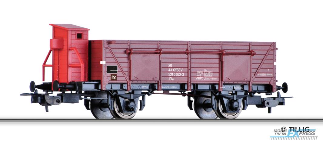 Tillig 76722 Offener Güterwagen Elmo der GySEV, Ep. IV