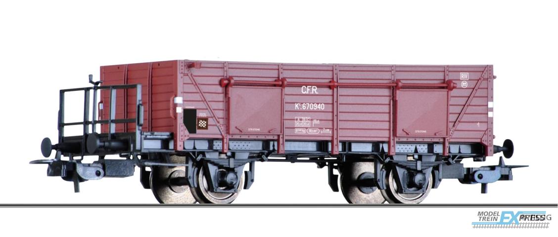 Tillig 76898 Offener Güterwagen Ke der CFR, Ep. III