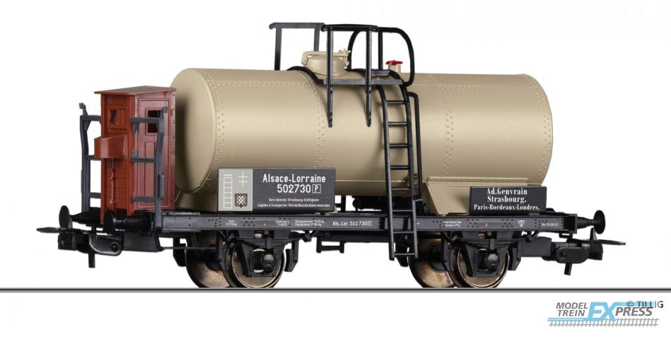 Tillig 77055 Kesselwagen "Ad. Genvrain, Strasbourg", eingestellt bei der AL, Ep. II