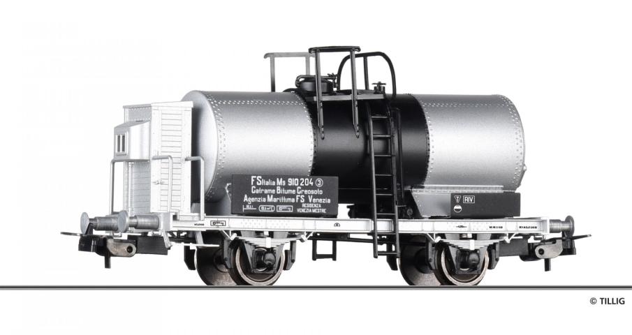 Tillig 77068 Kesselwagen M der Agenzia Marittima FS Venezia, Ep. III