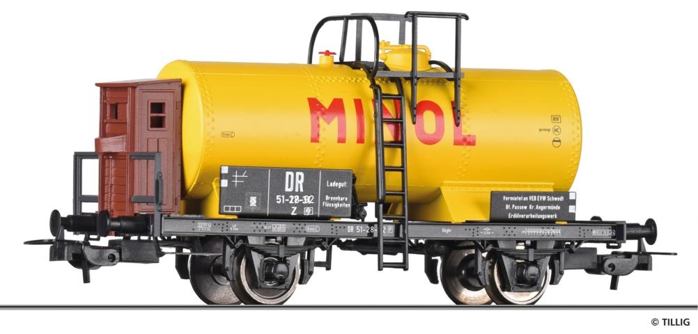 Tillig 77076 Kesselwagen "Minol" der DR, Ep. III