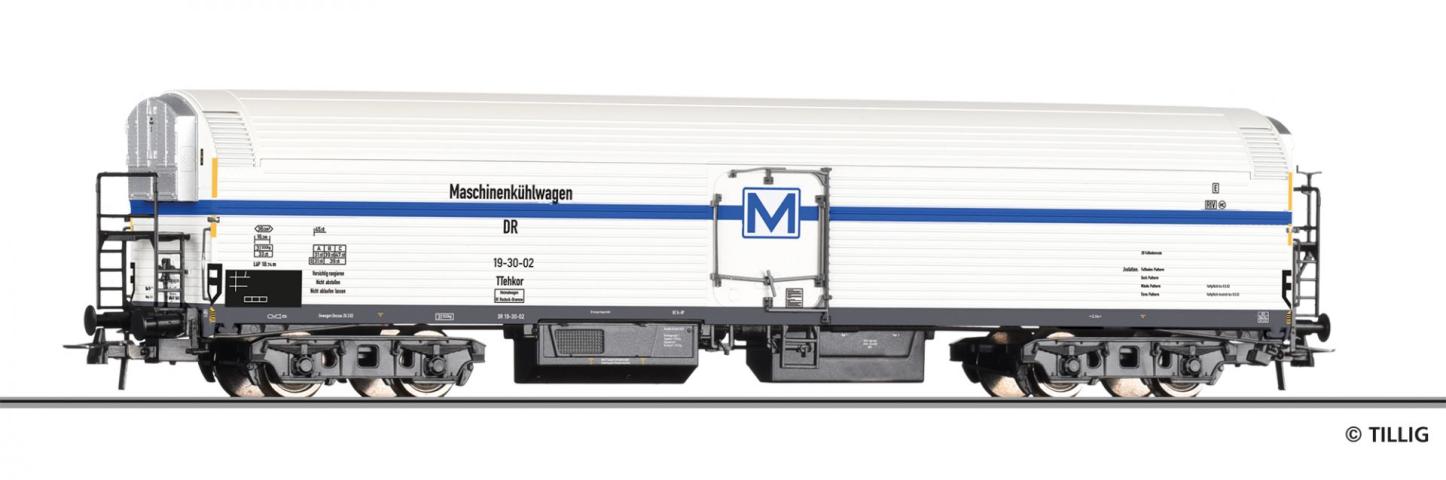 Tillig 77090 Maschinenkühlwagen TTehkos der DR, Ep. III