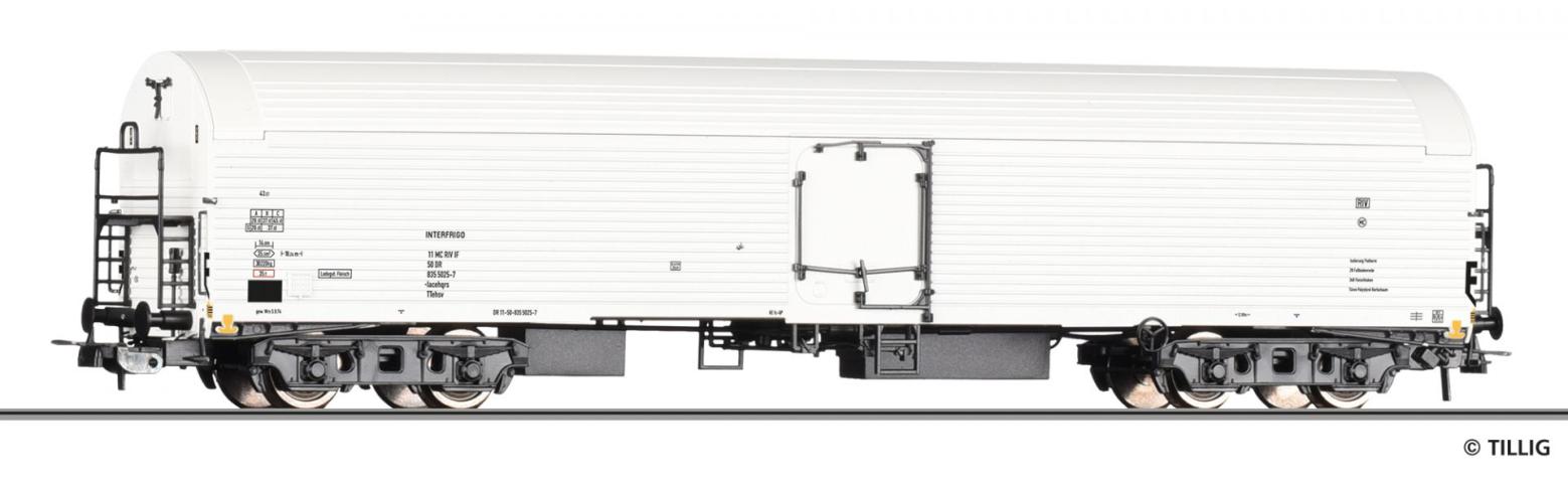 Tillig 77093 Eiskühlwagen Iacehqrs der DR, Ep. IV