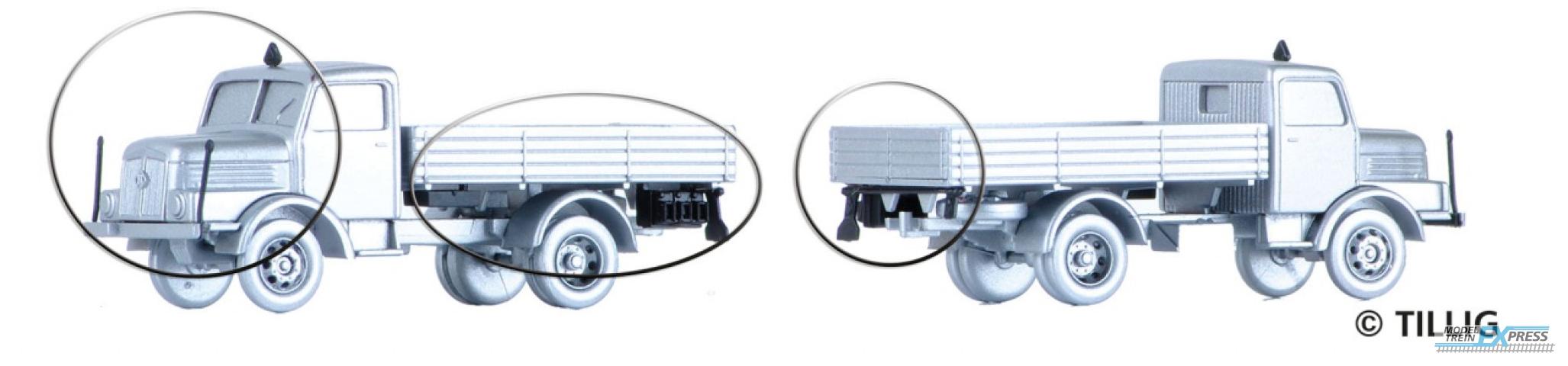 Tillig 7800 Zurüstsatz für LKW H3A für zwei LKW