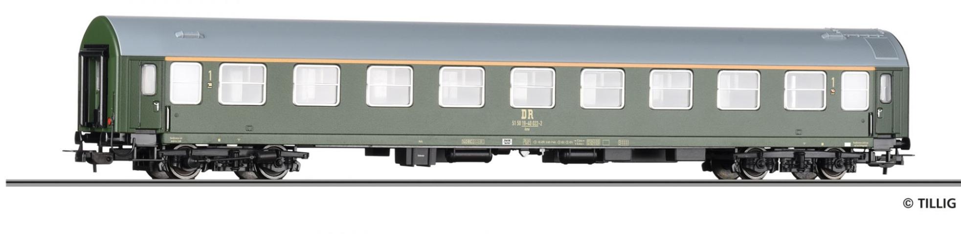 Tillig 79104 Reisezugwagen 1. Klasse DR (AC)