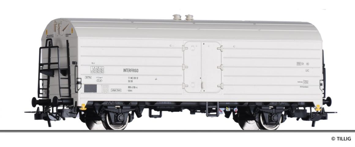 Tillig 79605 Kühlwagen Ichrs "Interfrigo" DR (AC)