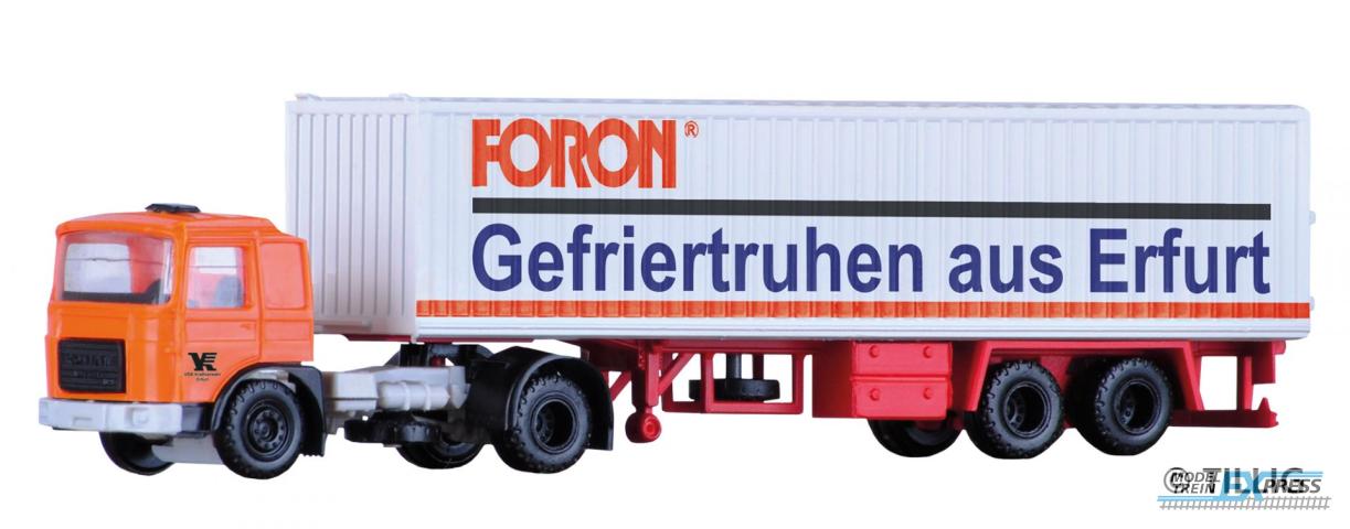 Tillig 8719 LKW ROMAN mit Kofferauflieger "FORON"