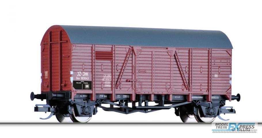 Tillig 95232 Gedeckter Güterwagen Gdvg der JZ, Ep. III